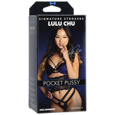 Doc Johnson Lulu Chu ULTRASKYN Pocket Pussy Male Stroker Masturbators and Strokers